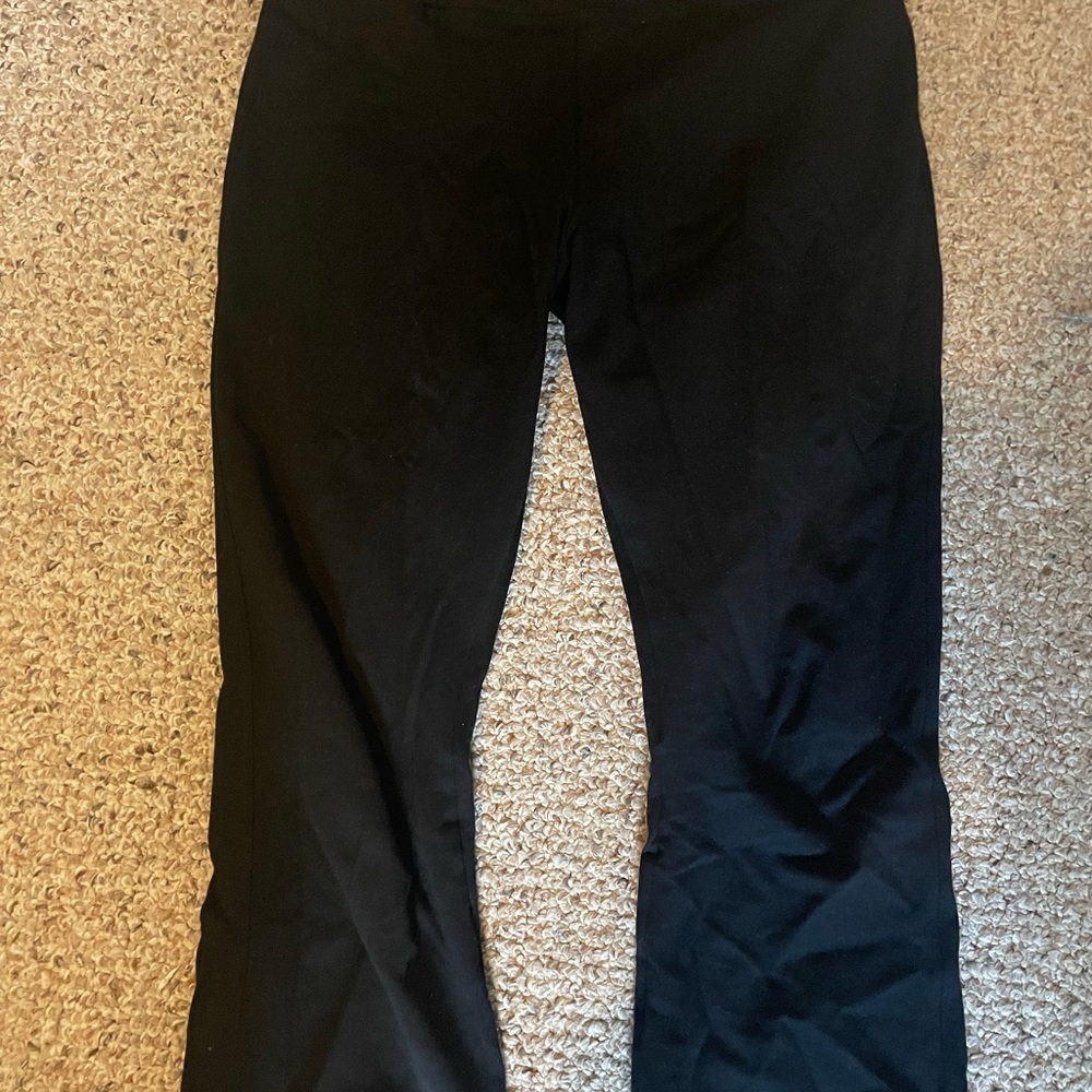 American Giant women's 14 black leggings